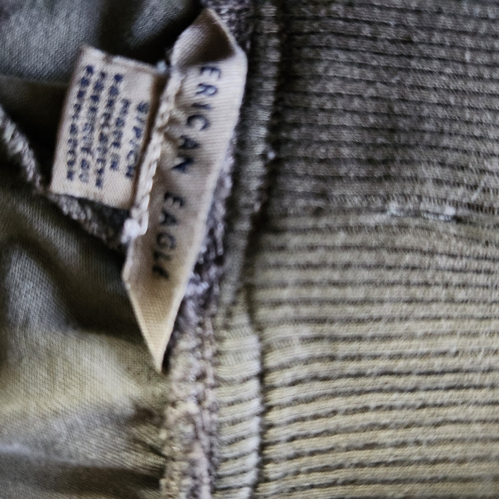 American Eagle Casual Olive Cargo Pants - Picture 7 of 8